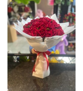 yapay gül buketi 8